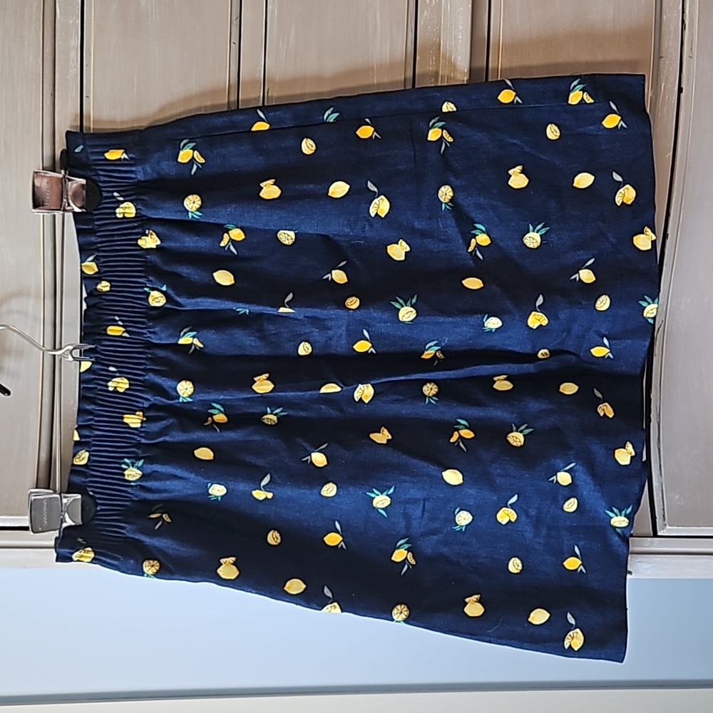 NWT J. Crew lemon skirt *POCKETS*